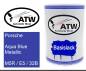 Preview: Porsche, Aqua Blue Metallic, M5R / E5 / 32B: 500ml Lackdose, von ATW Autoteile West.